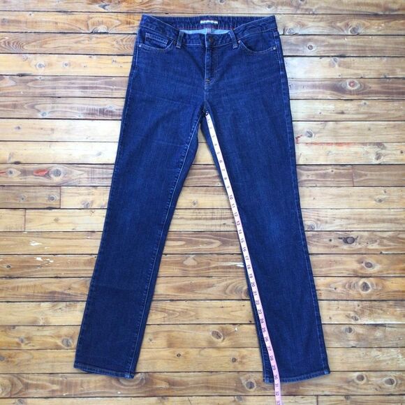TOMMY Hilfiger jeans straight blue denim medium waist mis rise straight leg 6 - Picture 8 of 11
